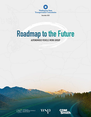 Cover page of the 2023 WSTC AV Workgroup Roadmap to the Future Report